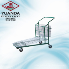 Good Price Flat Trolley Design for Supermarket